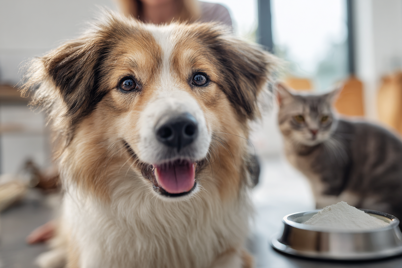 Supporto naturale per la salute - alimento complementare funzionale per cani e gatti