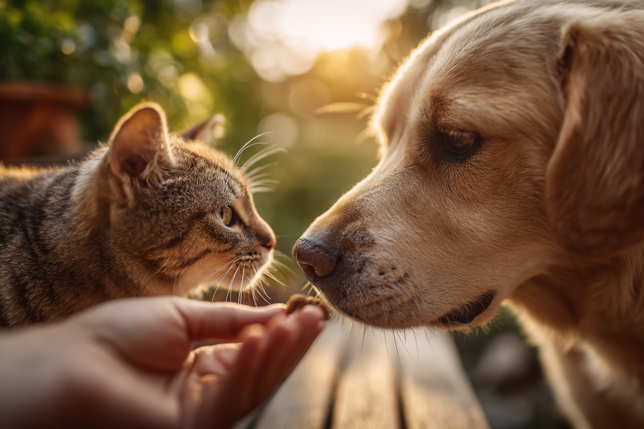 Ricompense salutari con proteine di insetti: snack ipoallergenici per cani e gatti