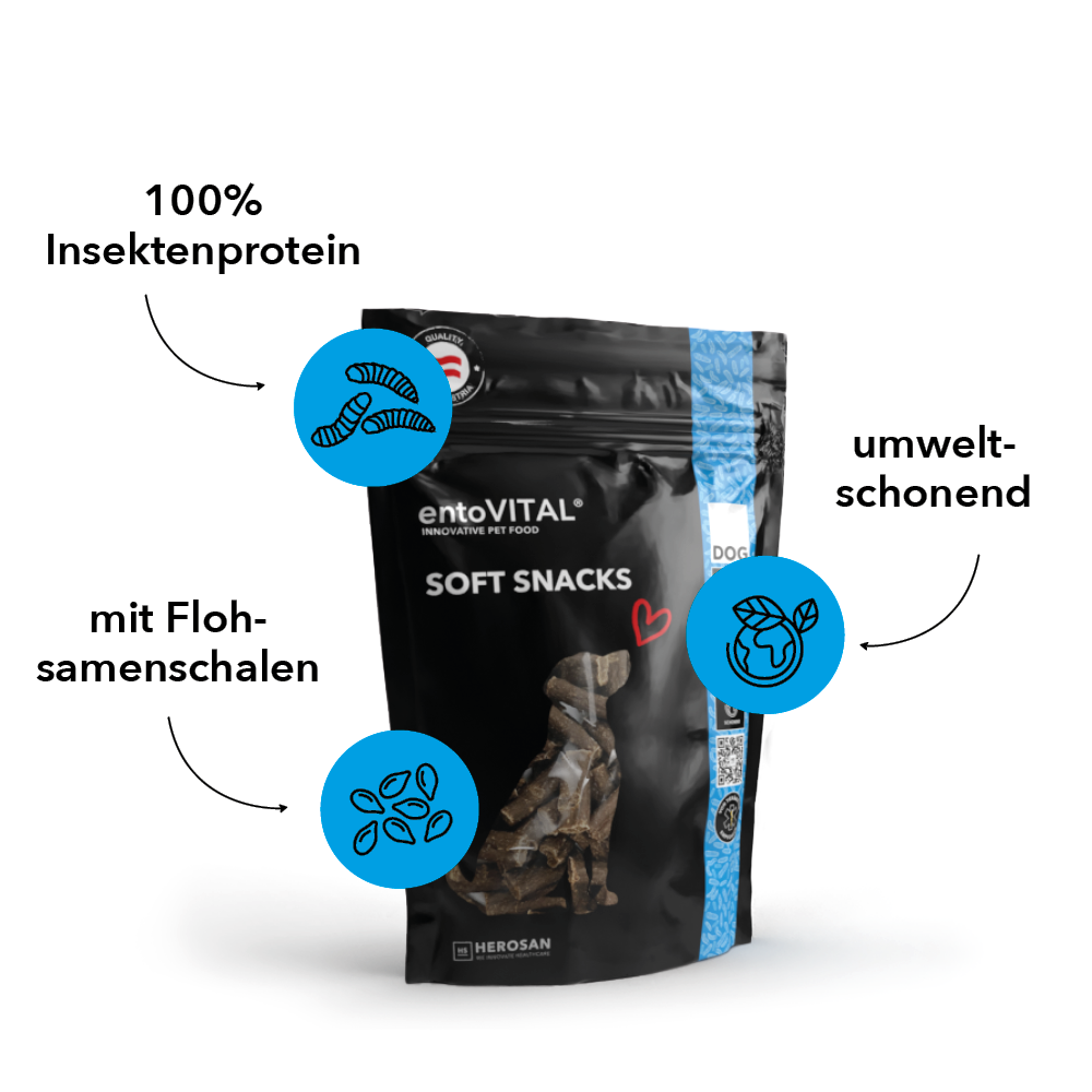 entoVITAL DOG Snack Morbidi