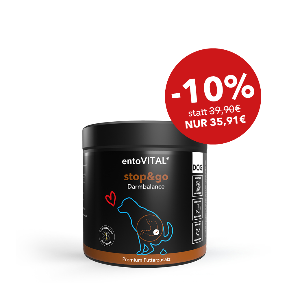 entoVITAL DOG ​​stop&amp;go - integratore alimentare