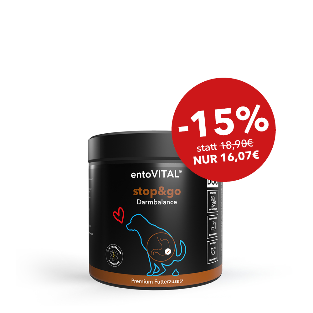 entoVITAL DOG ​​stop&amp;go - integratore alimentare