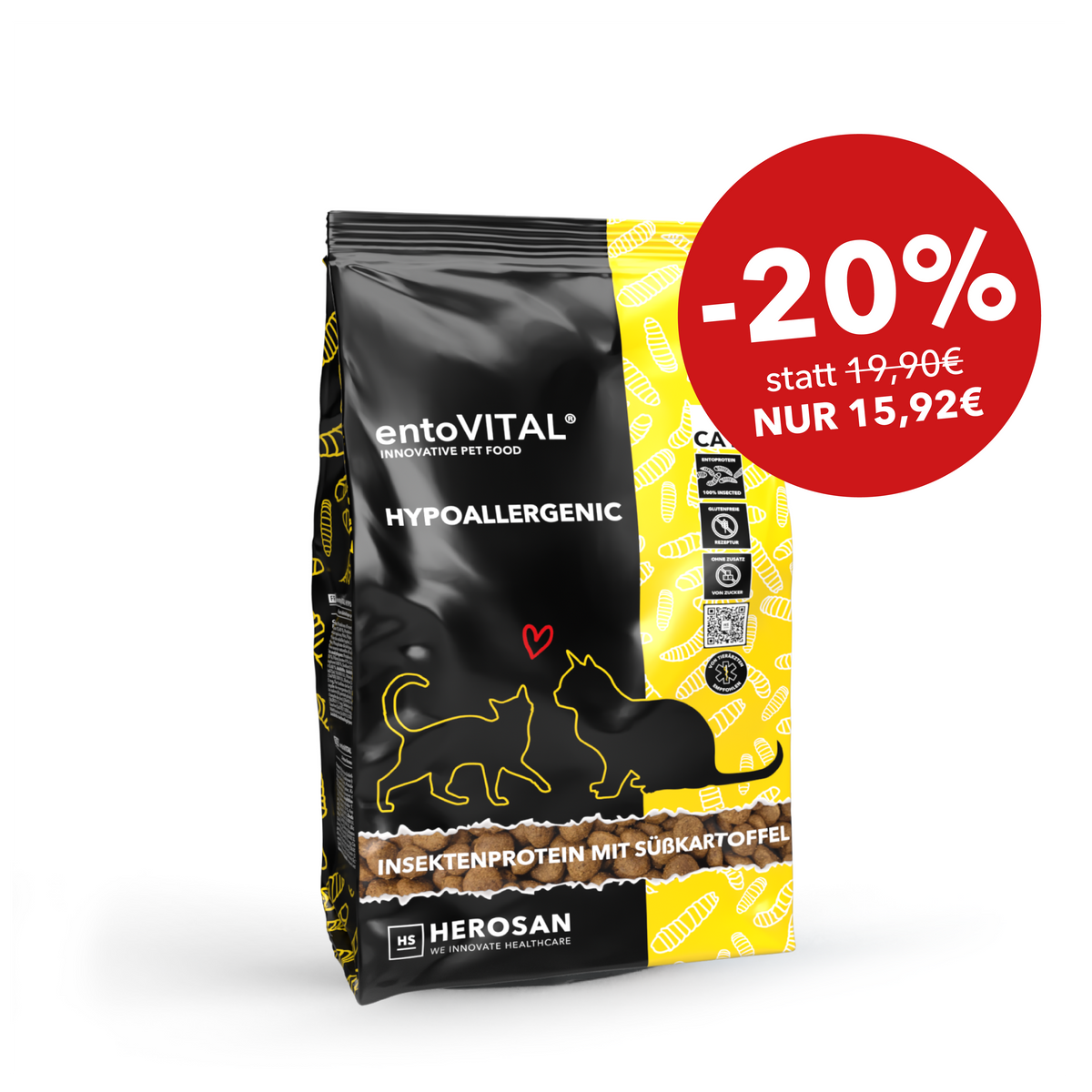 entoVITAL GATTO IPOALLERGENICO