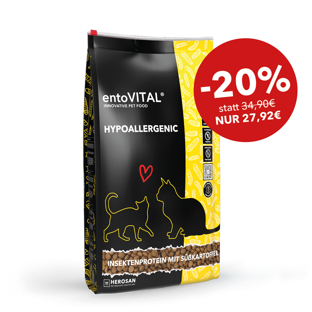 20% Rabatt: entoVITAL CAT HYPOALLERGENIC