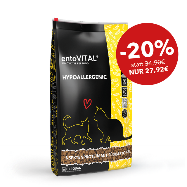 20% Rabatt: entoVITAL CAT HYPOALLERGENIC
