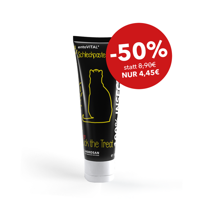 50% Rabatt: entoVITAL CAT Schleckpaste