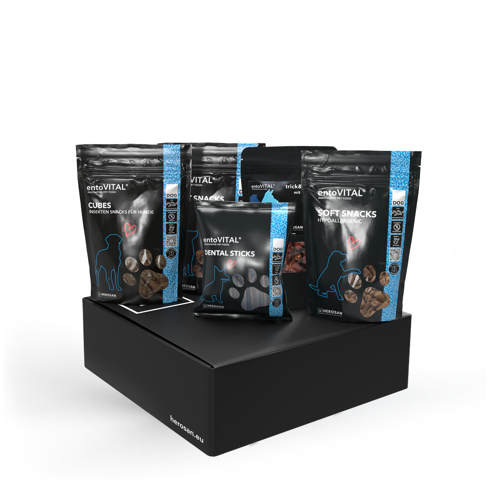 entoVITAL DOG Snacks-Probierpaket