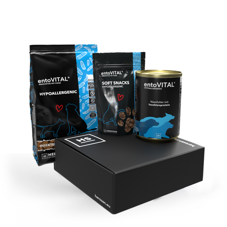 entoVITAL DOG Testbox HYPOALLERGENIC