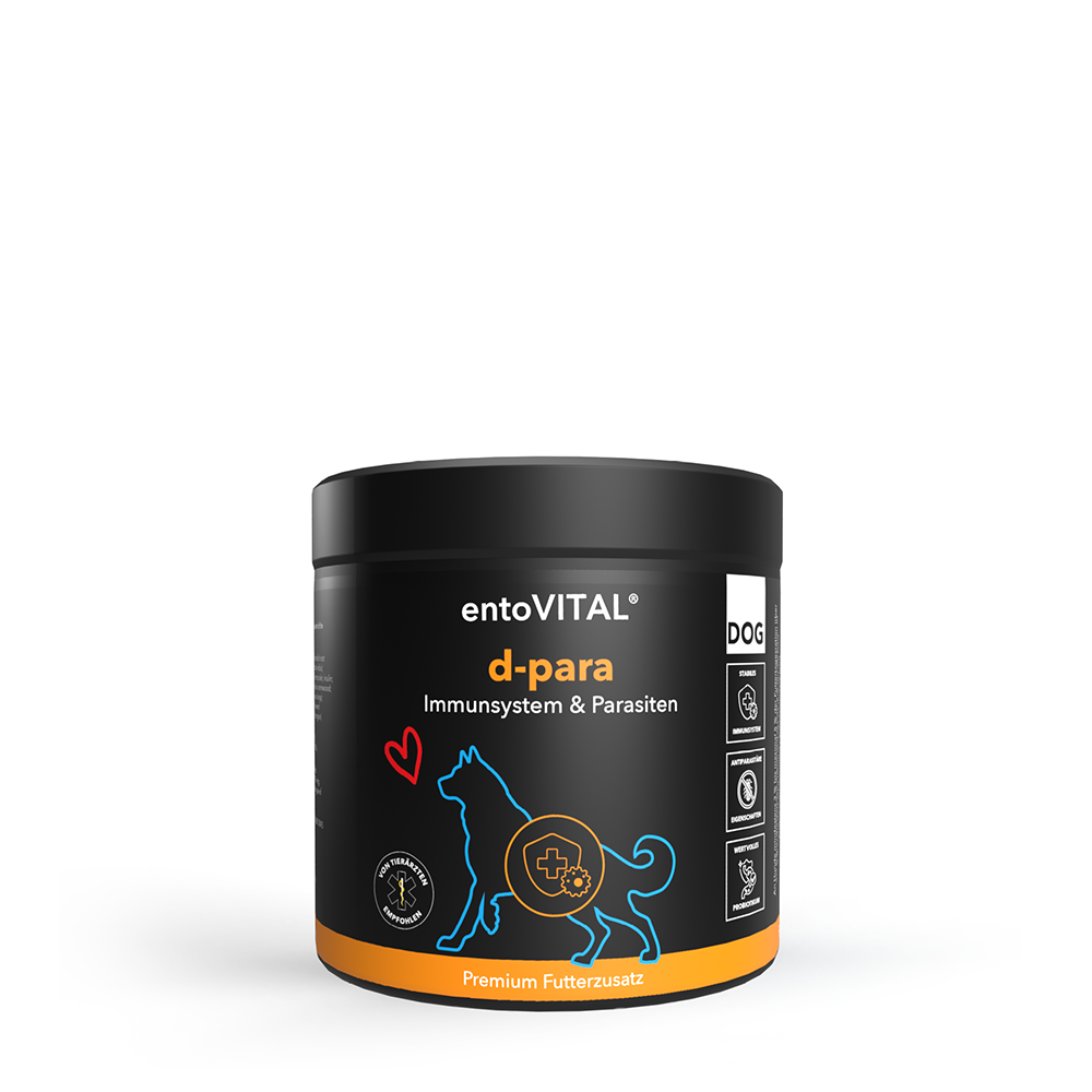 entoVITAL DOG ​​d-para - integratore alimentare
