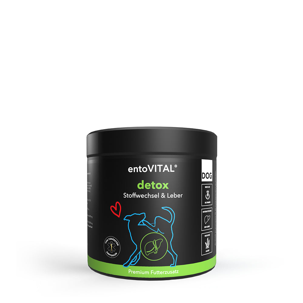 entoVITAL DOG ​​​​detox - integratore alimentare