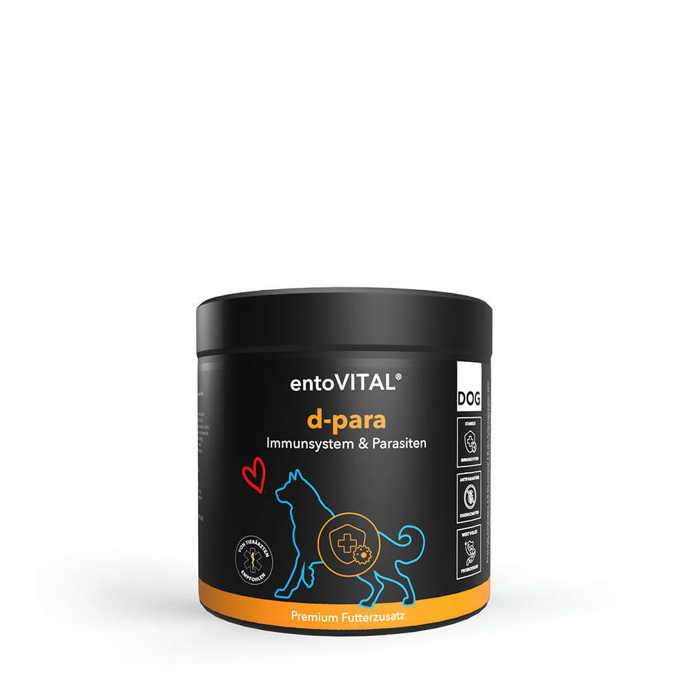 entoVITAL DOG ​​d-para - integratore alimentare