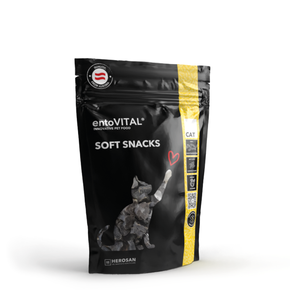 entoVITAL CAT Soft Snacks - Neue Rezeptur