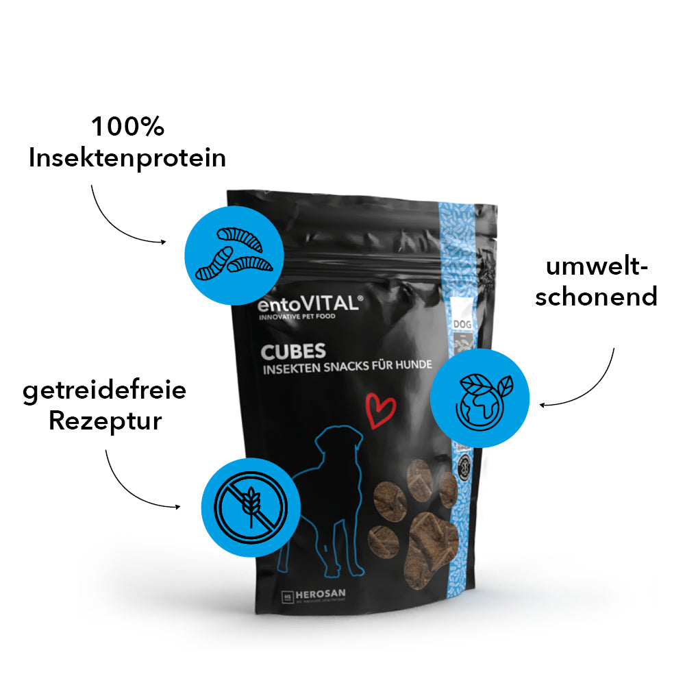 entoVITAL DOG Cubes