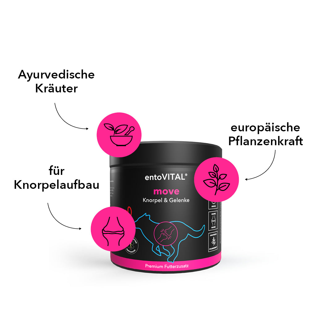 entoVITAL DOG ​​move - integratore alimentare