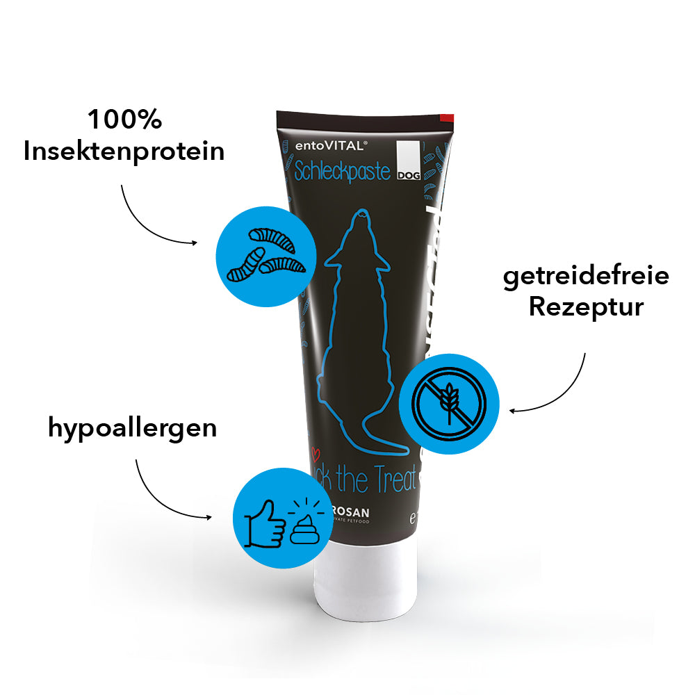 entoVITAL DOG ​​pasta gustosa (confezione da 6) 