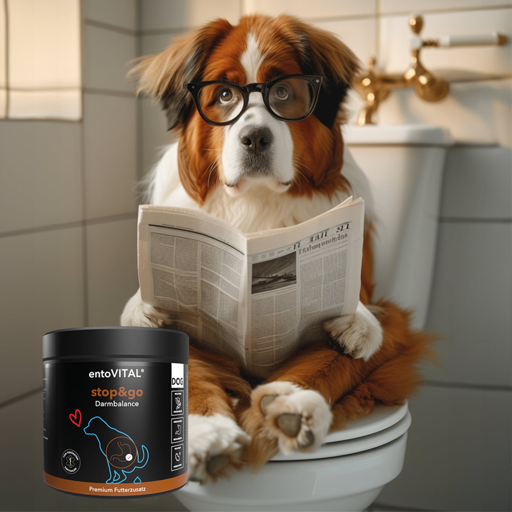 entoVITAL DOG ​​stop&amp;go - integratore alimentare